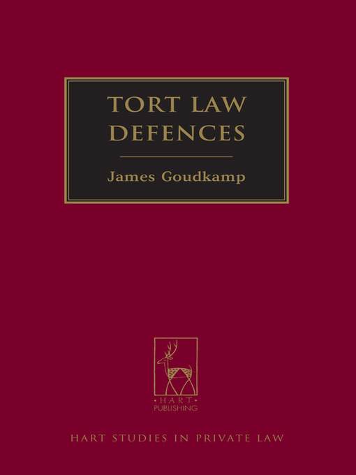Upplýsingar um Tort Law Defences eftir James Goudkamp - Biðlisti